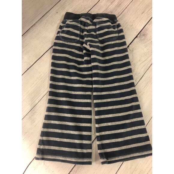 Mini Boden 5T Blue & Grey Velour Pants - Picture 5 of 6